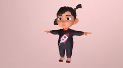 Stylised Human Character | Sam | KNB217