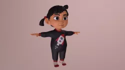 Stylised Human Character | Sam | Smooth | KNB217