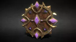 Stylized Fantasy Shield - Commission
