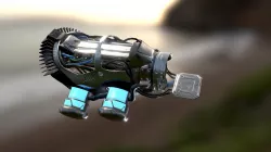 Tech- Armor- Glove- Push- Gun- Left LPR LOD0