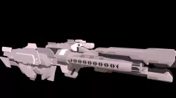 UNSC Savannah. Halo Frigate Free High Poly Model