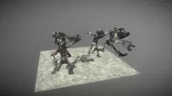 Zombie animations