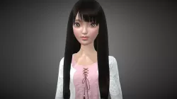 3D Model Cute Girl_Yanin