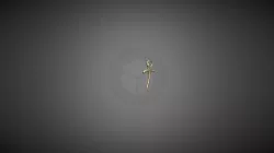 3d printed jewelry Cross Pendant