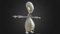 Alien Scientist (T-Pose)
