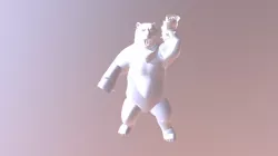 Another Grizzly Bear Turned Into Stone