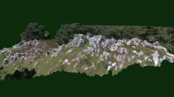 Butte Frochet (87) vue drone