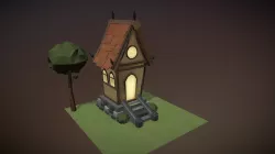 Cartoon house