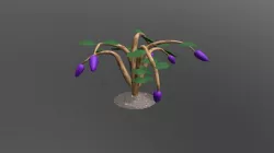 Cartoon plant simple