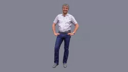 Casual Man Standing