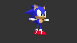 Classic Sonic (Sonic R)