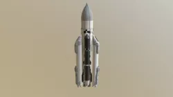 ENERGIA ROCKET IN 3D
