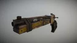 Fallout PipeGun / Quick Modeling/Texturing : 4h