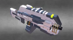Futuristic Machine Gun