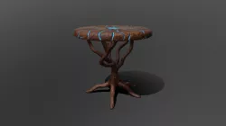 Glowing tree table