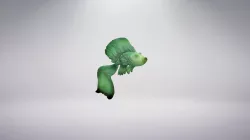 Green Beta Fish