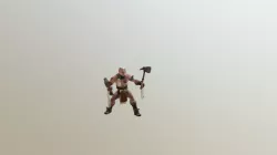 Imprisoned Warrior Demon Skill