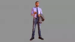 Man Has a Talk