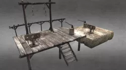 Medieval Scaffold and Gallow