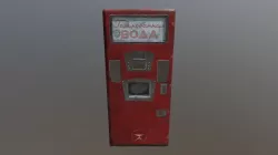 Old soda machine