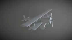 Plane Low Poly simple Blendercourse Udemy