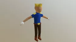 Prince with crown