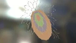 Random Heptagon Hyperboloid