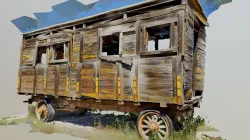 Sheep Herder's Wagon
