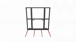 Tele Square Bale Fork