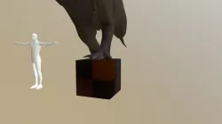 Tyrannosaurus Rex wip, paleop
