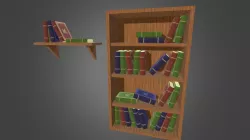 Wood Bookcase