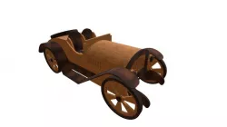 Wood toy model