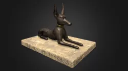 Anubis Jackal Statue