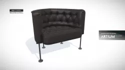 Armchair Haussmann from Walter Knoll