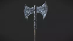 Battle Axe - Iron Weapons Set (TES:Skyblivion)