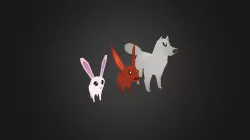 Bunny, Wolf, and Fox!