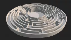Circular labyrinth