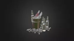 drink bottles ice bucket