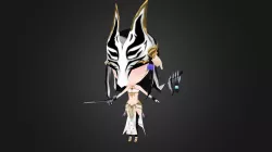Final Fantasy XIV - Kiri Victory Pose animation