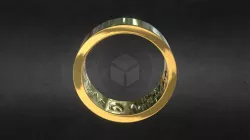 Heart Pulse Ring V.6  - Flat