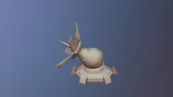 Large Radar Dish