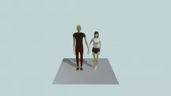 Low poly characters