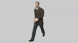 Low poly man 2-190601 Animated