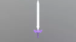 Master Sword Low Poly