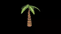Palm Tree - Hand Painted