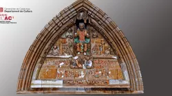 Portal dels Apostols (Lleida)-Timpà restituit