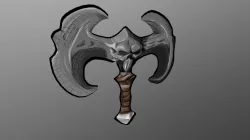 Stylized Hand Axe