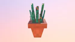 3D Plant Pot | Pixelart