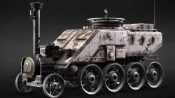 Armored Wagon #wildwestchallenge