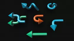 Arrows Collection - Round Solid